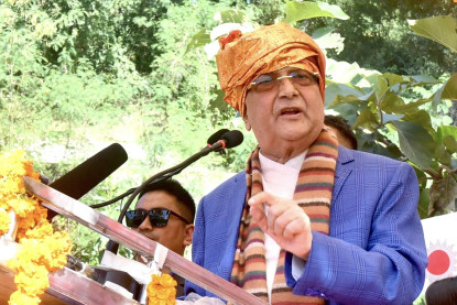 एमाले अध्यक्ष ओलीले आज कर्णालीका तीन जिल्लामा सम्बोधन गर्ने
